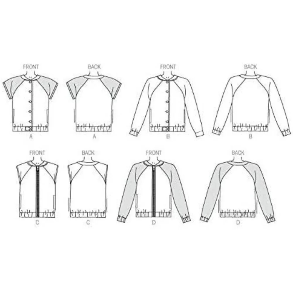 Butterick‎ Sewing Pattern 6181 Jacket Misses Size 6-14